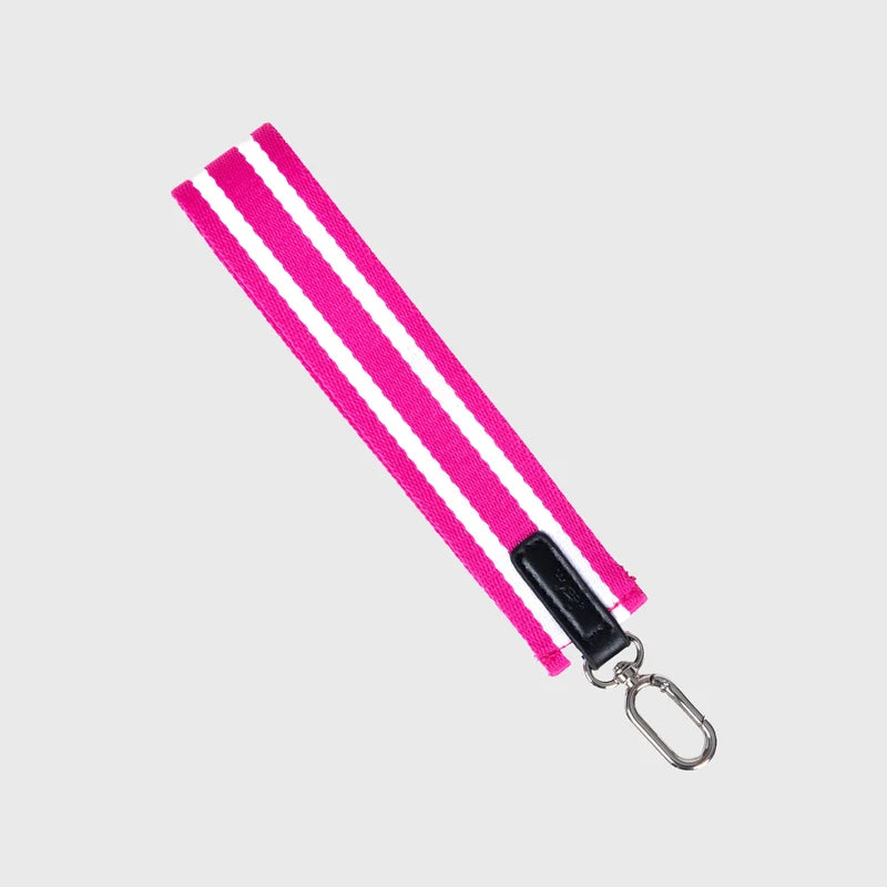 On Hand Wrist Strap Red Violet & White