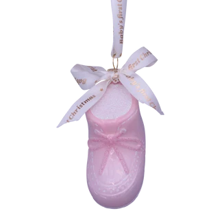 2.25" Baby's 1st - Pink Ornament