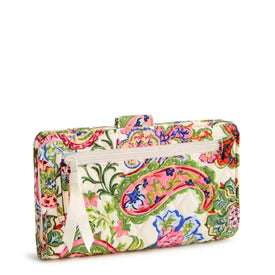 Turnlock Wallet - Vibrant Paisley