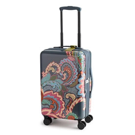 22" Adair Spinner Leaf Mint Paisley Luggage - Dark Slate