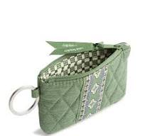 Zip ID Pouch Vineyard Green Chambray