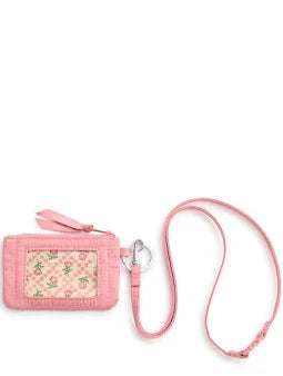 Zip ID Pouch w/Lanyard MAUVEGLOW