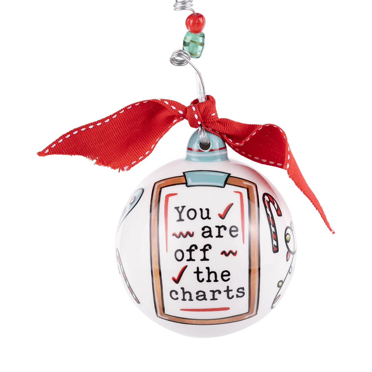 Nurse Off The Chart Ornament
