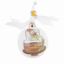 Mr & Mrs Cake Ornament