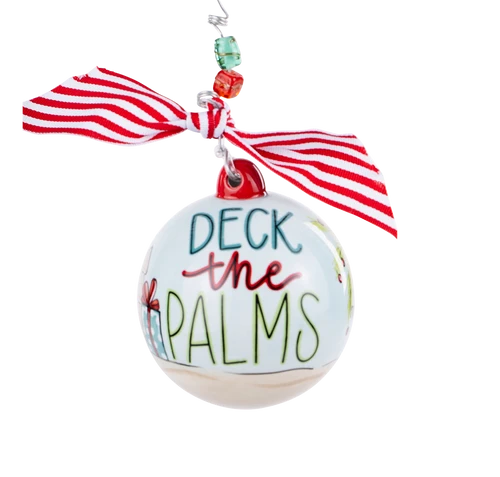 Deck the Palms Ornament