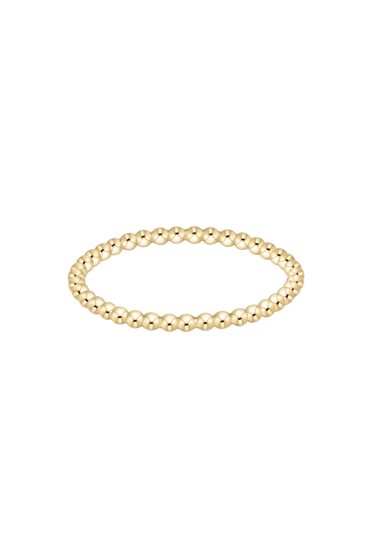 Classic Gold 1.5mm Bead Ring