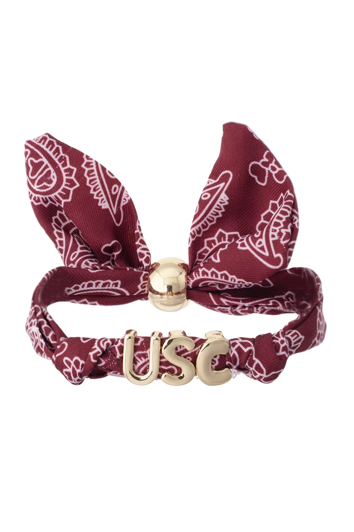 South Carolina Gamecocks Bandana Slider Bracelet