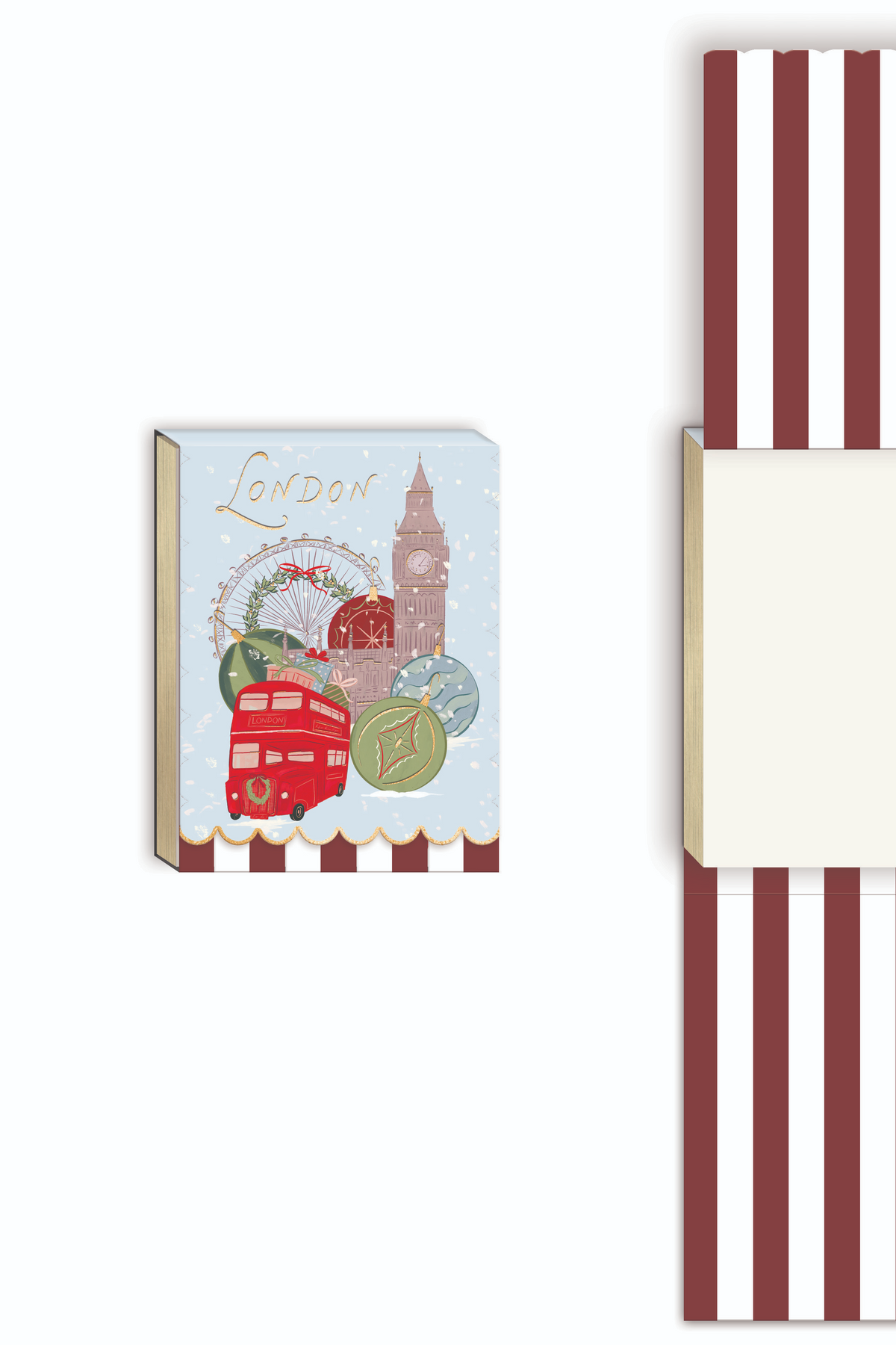 JOY TO THE WORLD LONDON NOTEPAD