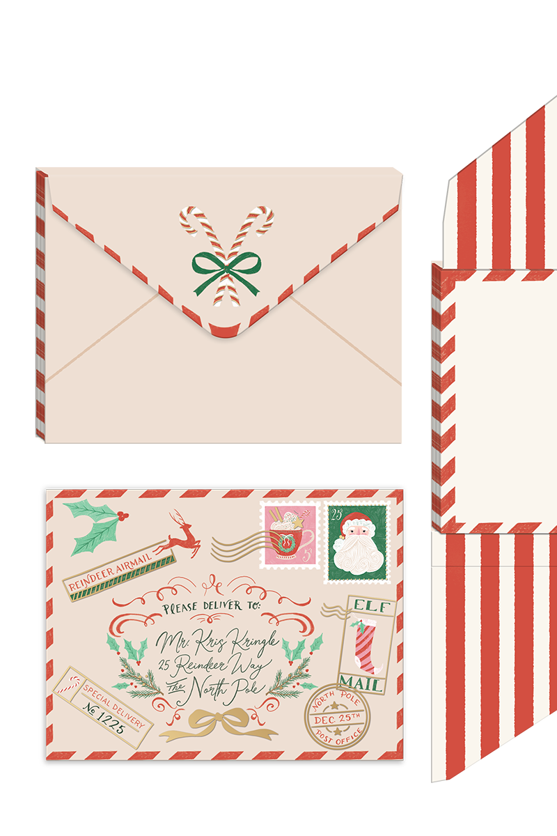Letters to Santa Pink