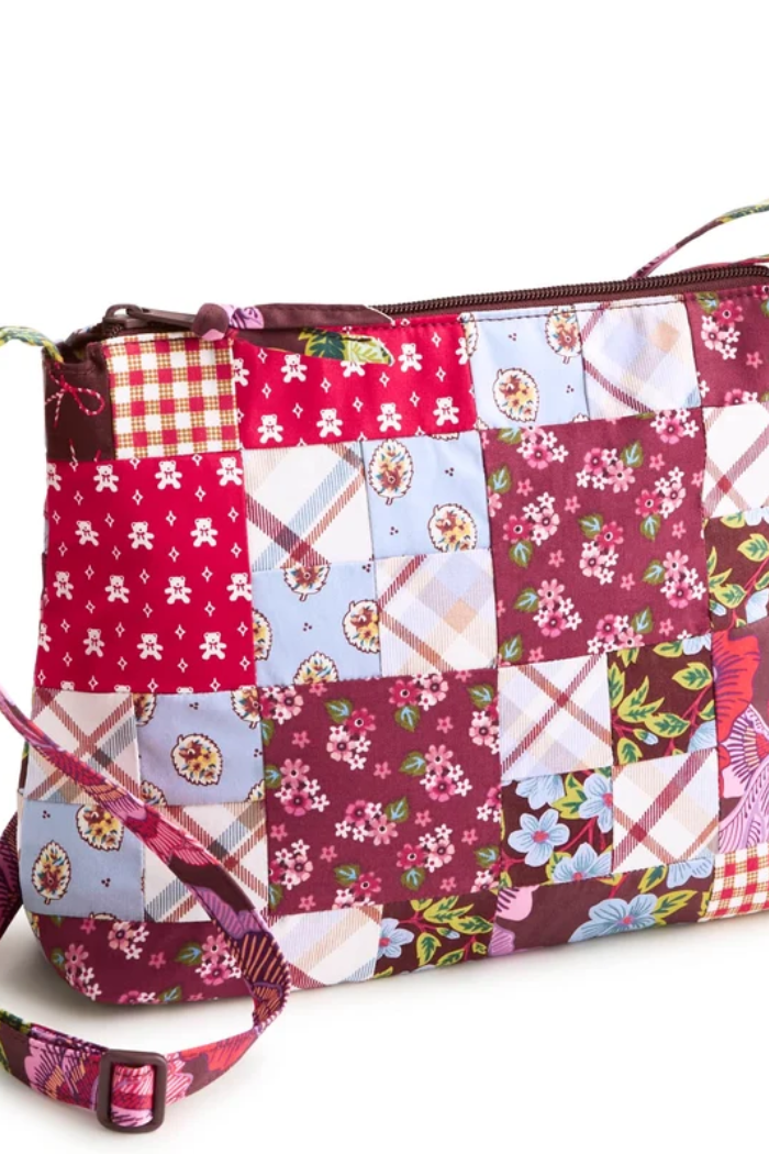 Original Zip Hipster Festive Check Patchwork