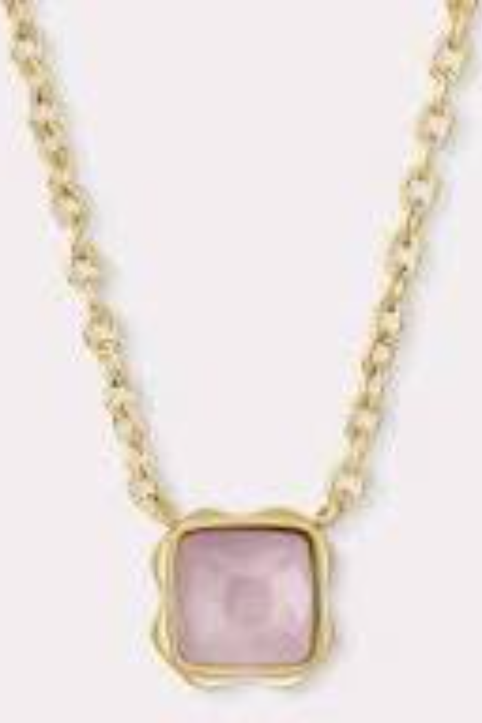 Necklace - Rose Quartz (October)