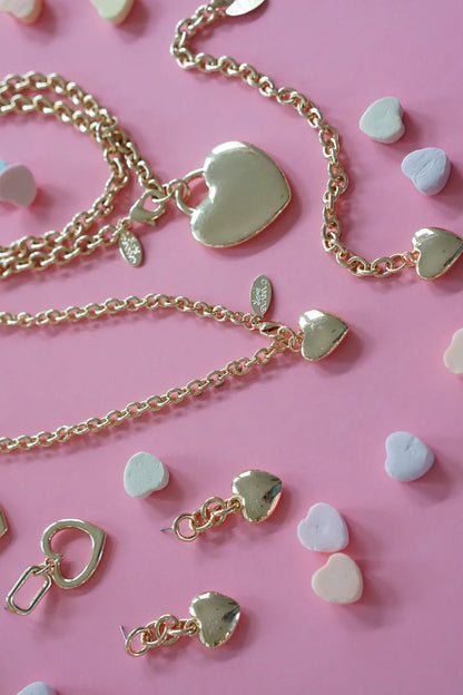 Hererra Mini Puffy Heart Necklace