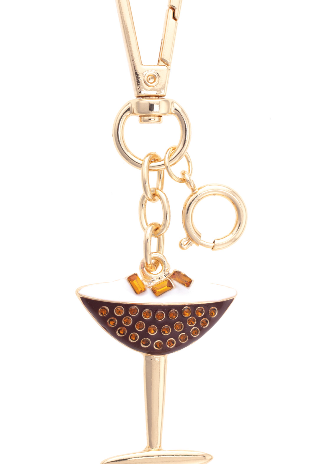 Espresso Martini Enamel Bag Charm