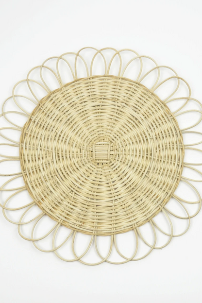 Natural Rattan Placemat