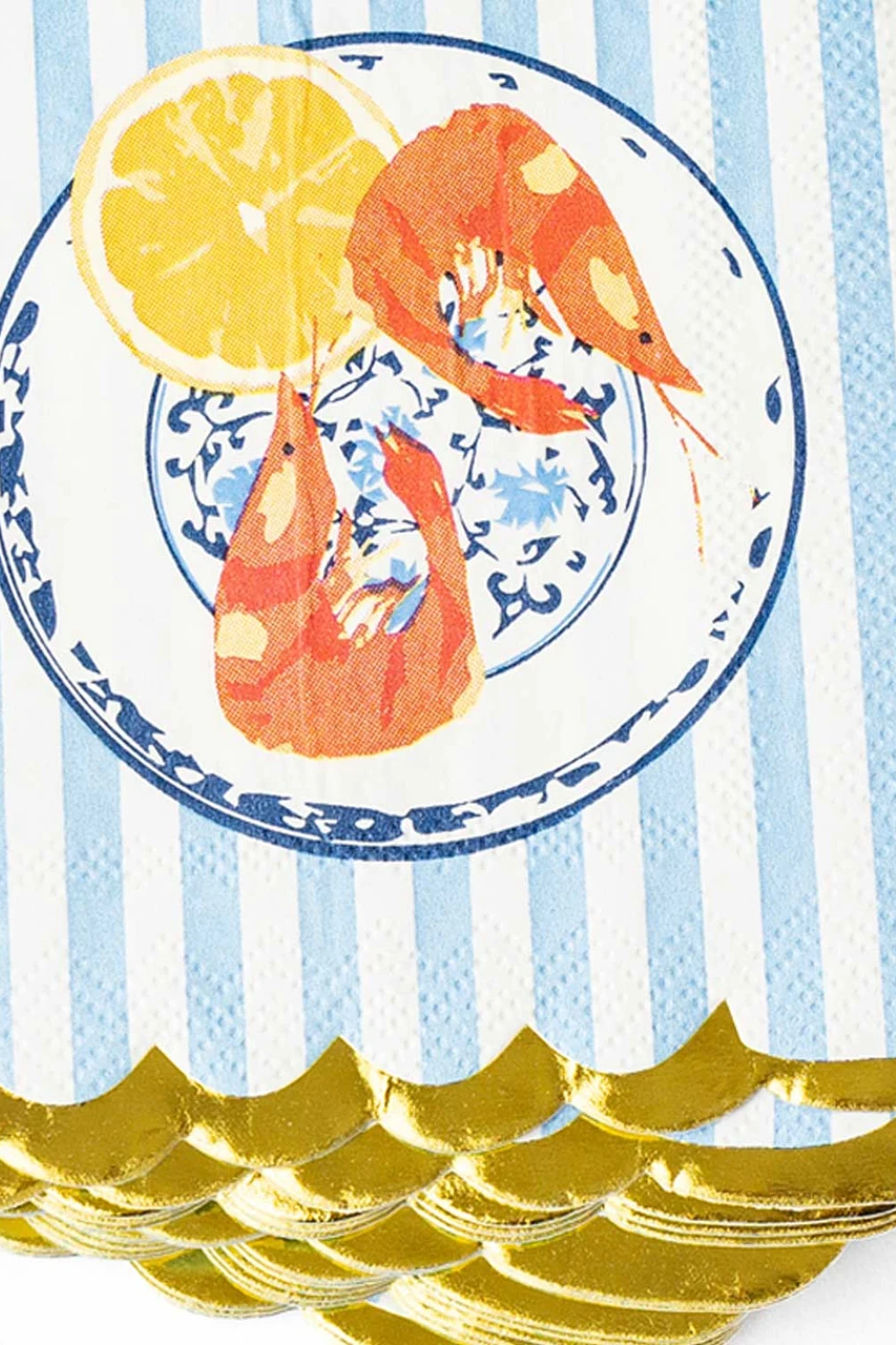Lemon Santorini Napkins