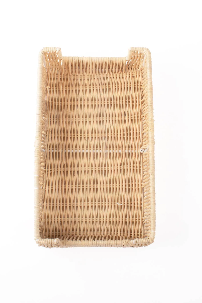 Natural Rattan Guest Towel Tray