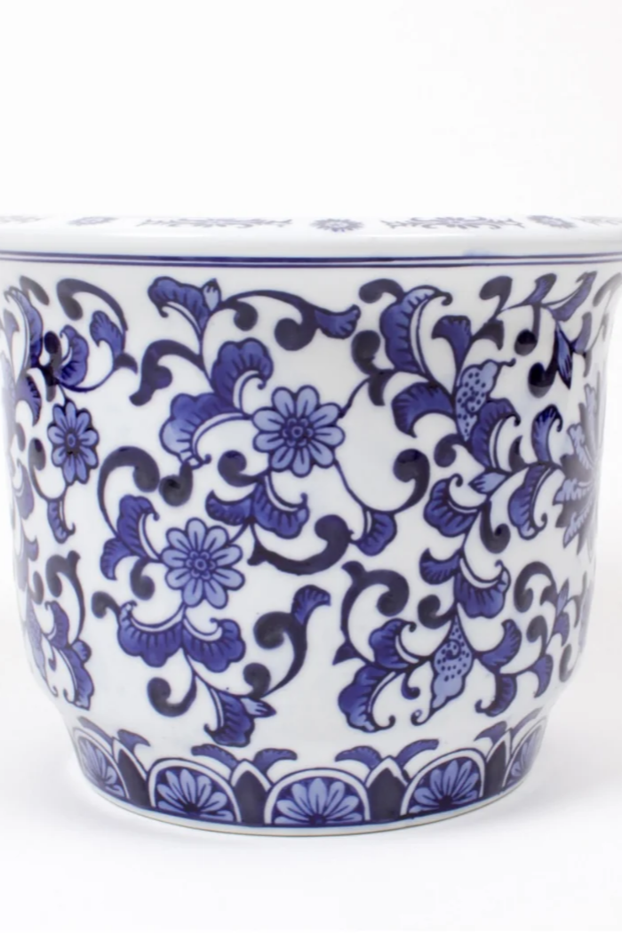 Blue Chinoiserie Small Planter