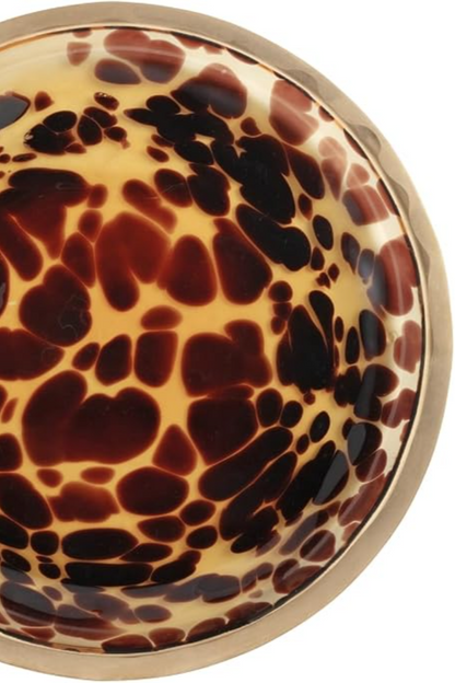 Tortoise Glass Serving Platter