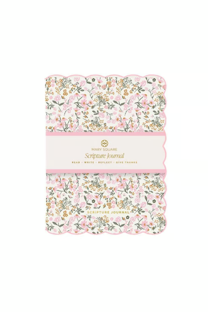 Journal Scripture Petal Charm-Pink