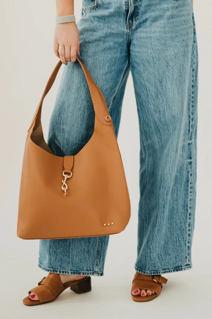 Haddie Hobo Tote - Vegan Leather