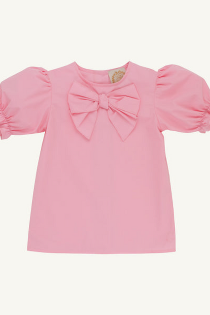Beatrice Bow Blouse Short Sleeve
