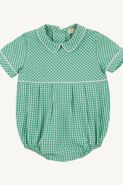 Bradford Bubble in Gibson Island Green Mini Gingham