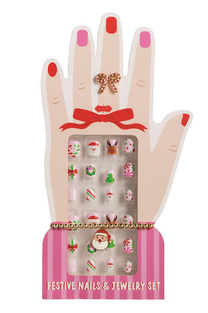 Christmas Nails & Jewelry Se