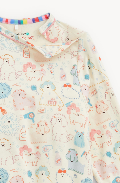 'Poodle Pawlor' Magnetic Modacrylic Nightgown