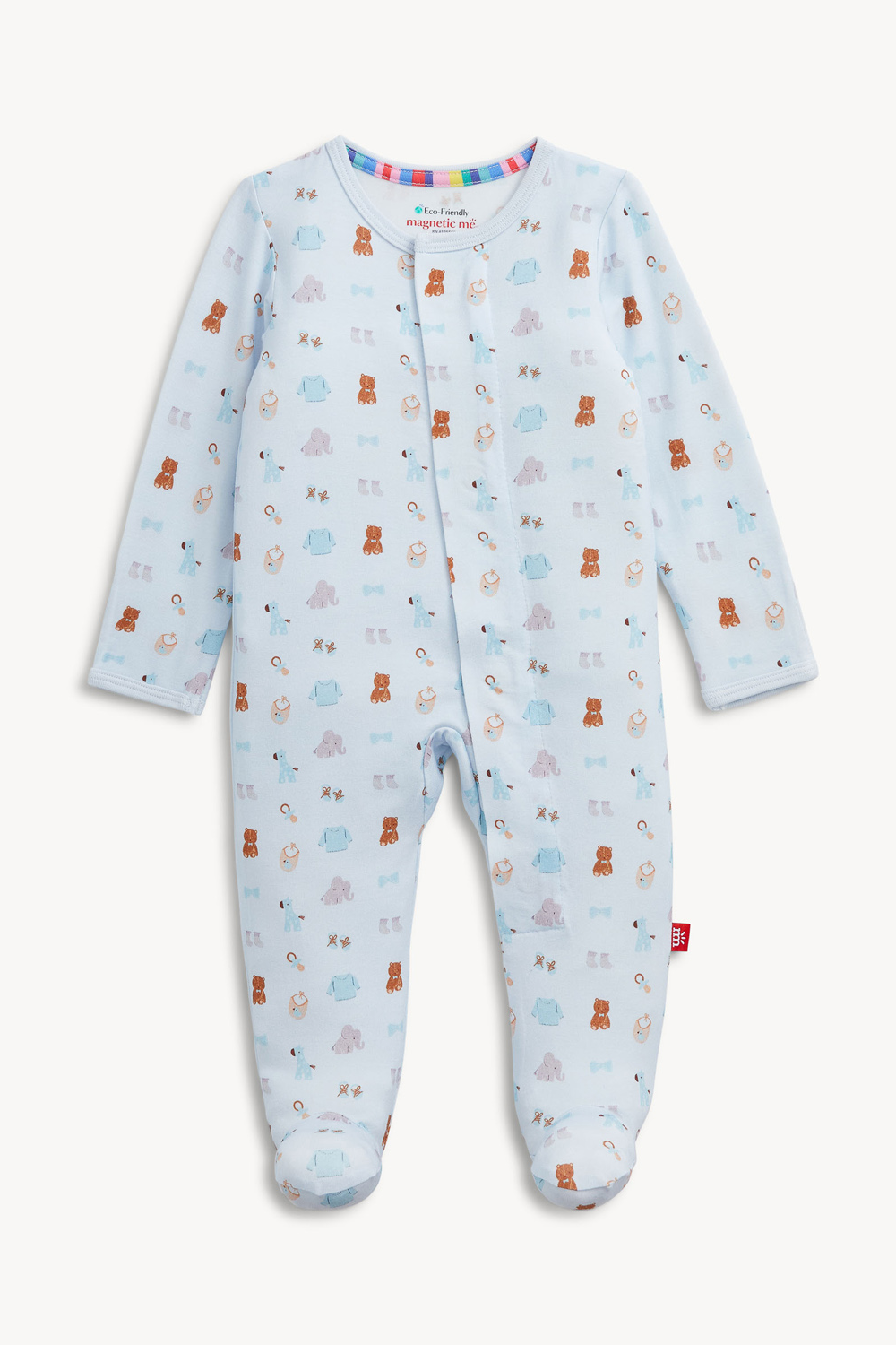 'Nursery Nostalgia' Blue Footie