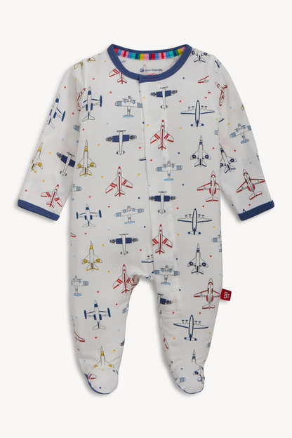 Just Plane Fun Modal Magnetic Footie