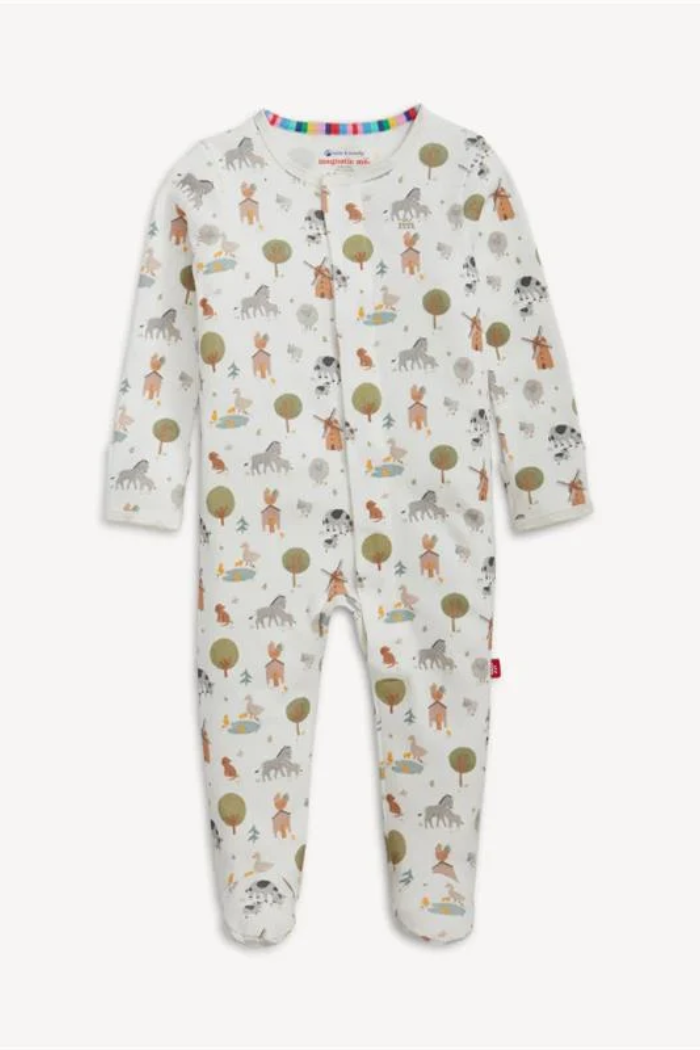 Funny Farm Organic Footie