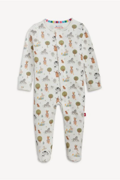 Funny Farm Organic Footie