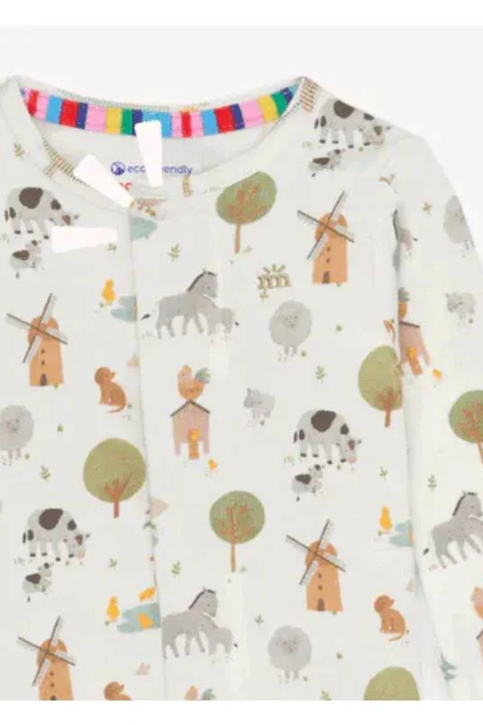 Funny Farm Organic Footie