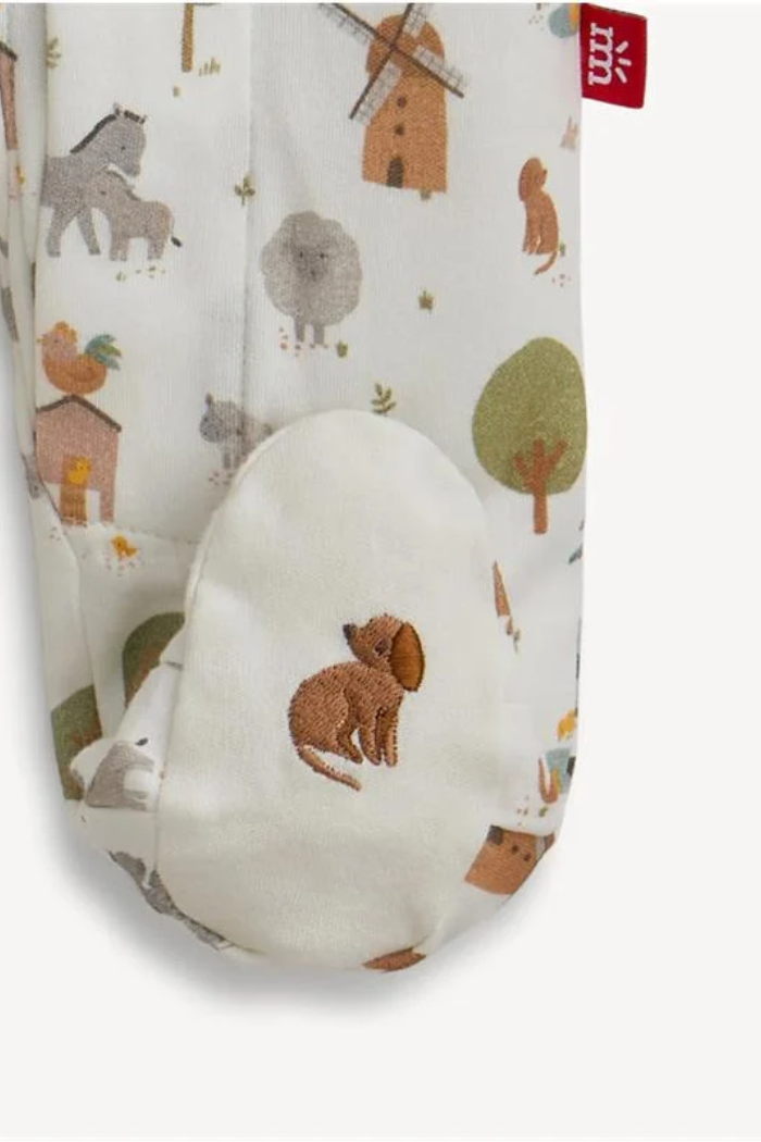 Funny Farm Organic Footie
