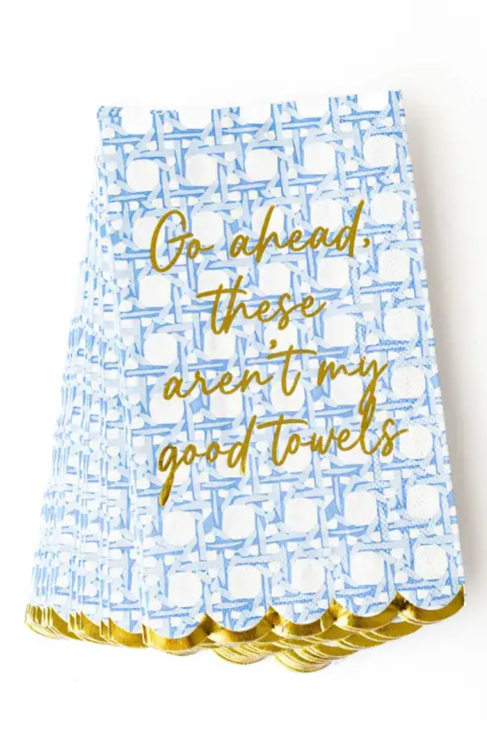 Paper Guest Napkins (Pack of 16)