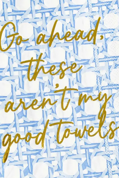 Paper Guest Napkins (Pack of 16)