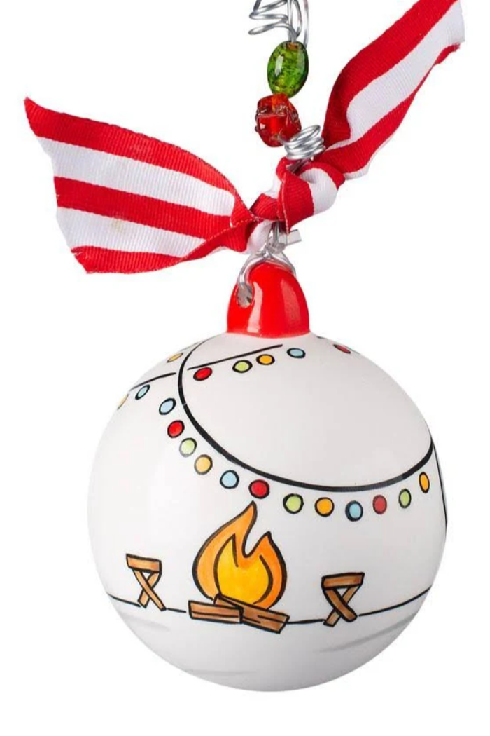 Airstream Camper Ball Ornament