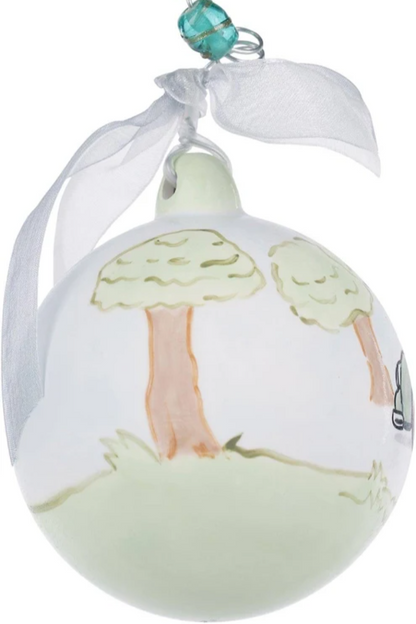 Just Married Car Ornament