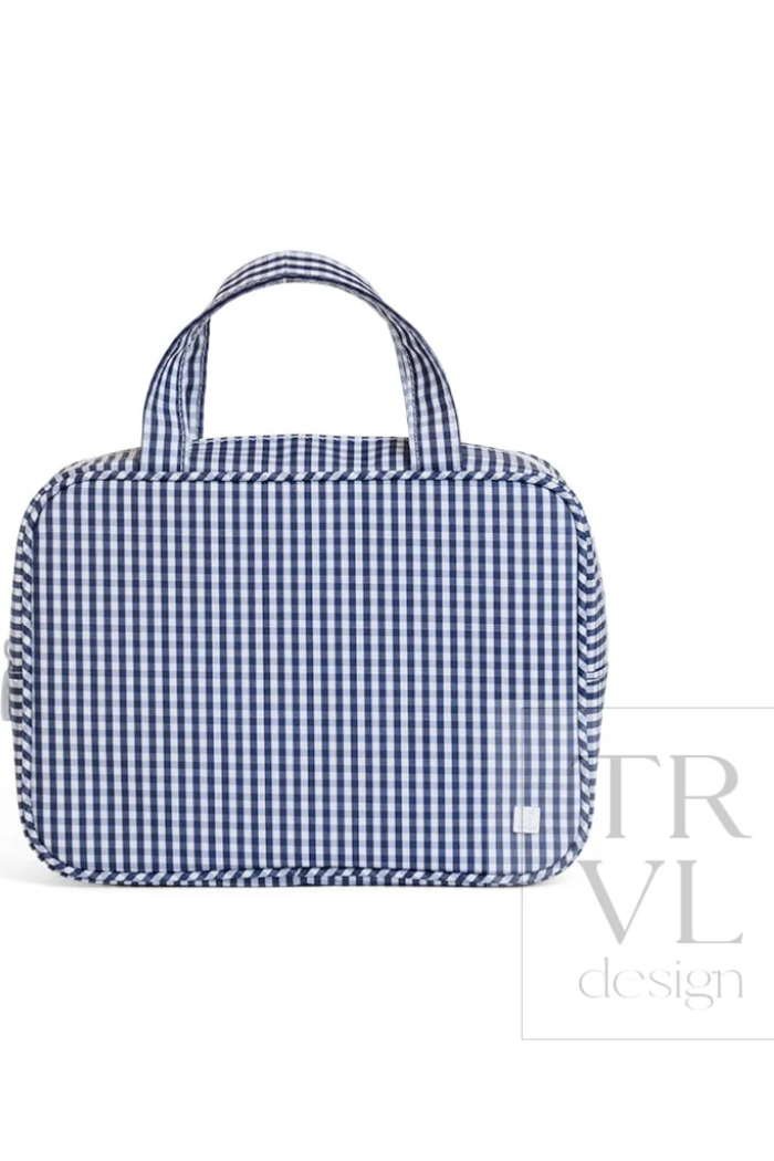 Carry-on - Navy Gingham