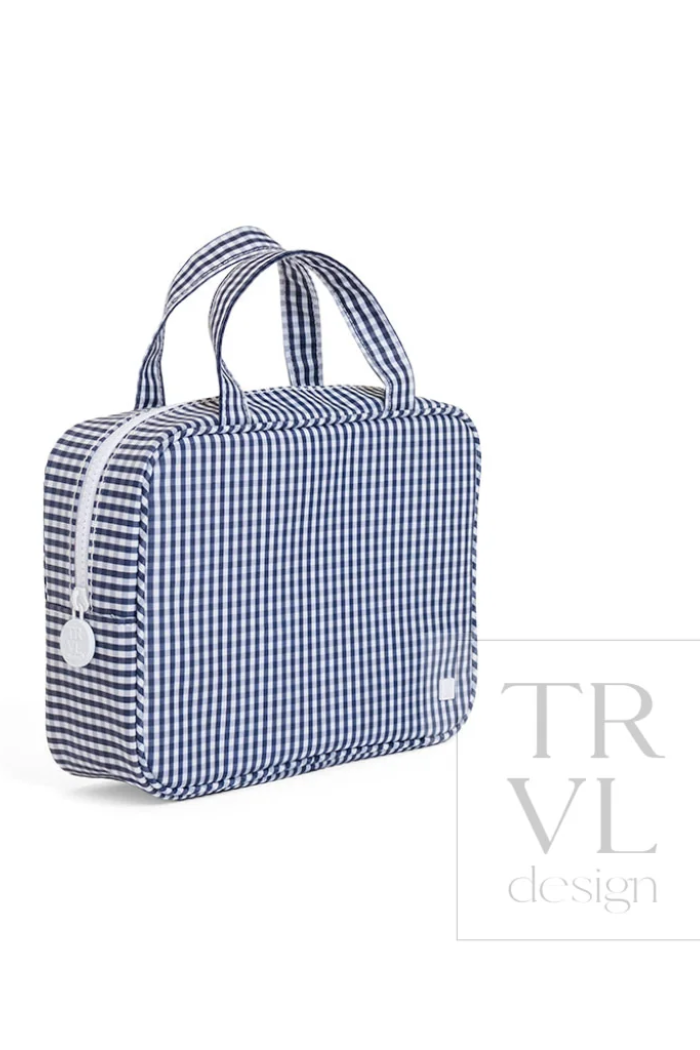 Carry-on - Navy Gingham