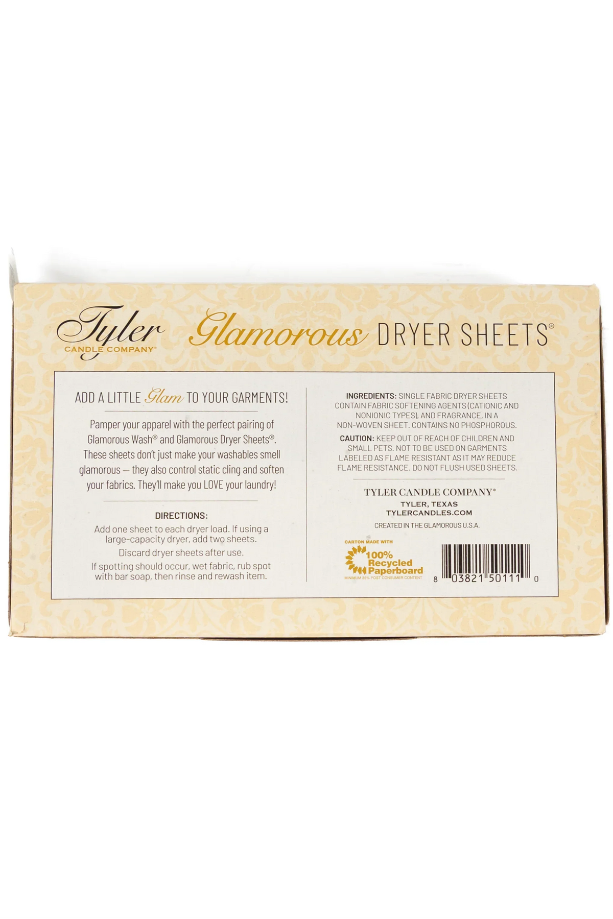 Diva Glamorous Dryer Sheets