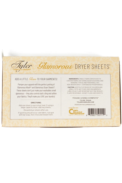 Diva Glamorous Dryer Sheets