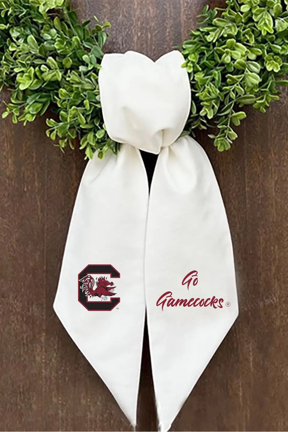 South Carolina Printed Logo Wreath Sash