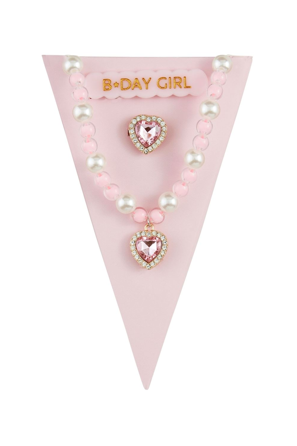 Light Pink Birthday Jewelry Set