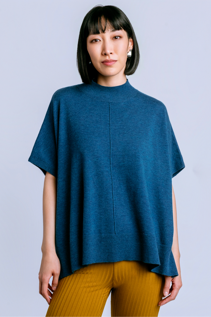 Caroline Top Mosaic Teal