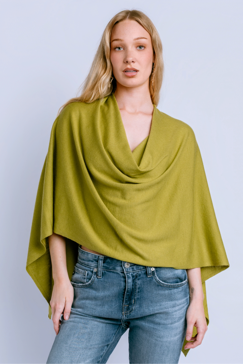 Eden II Poncho Green Tea