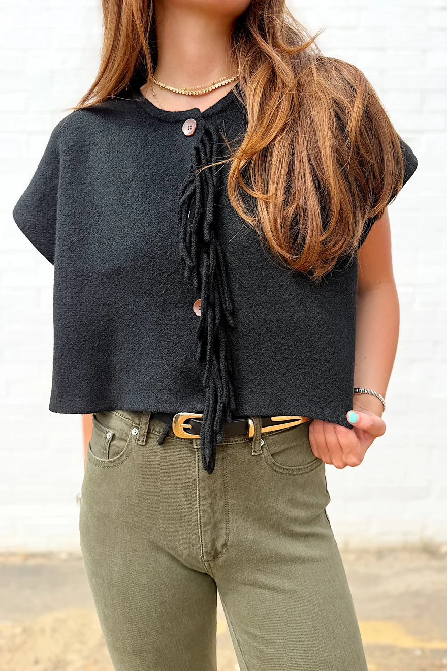 Sachi Vest Black