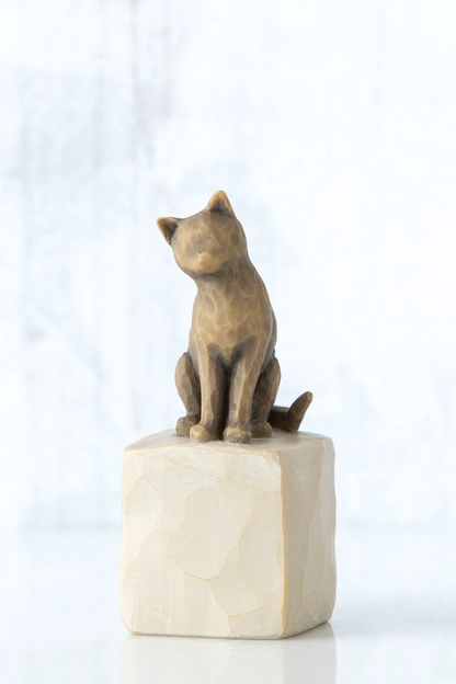 Love My Cat (dark) Figurine