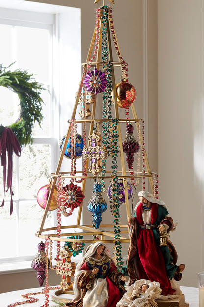 Gold Display Tree