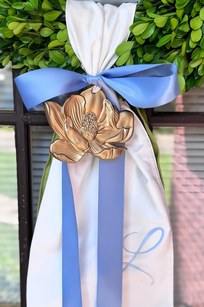 Wreath Ornament Charm - Magnolia